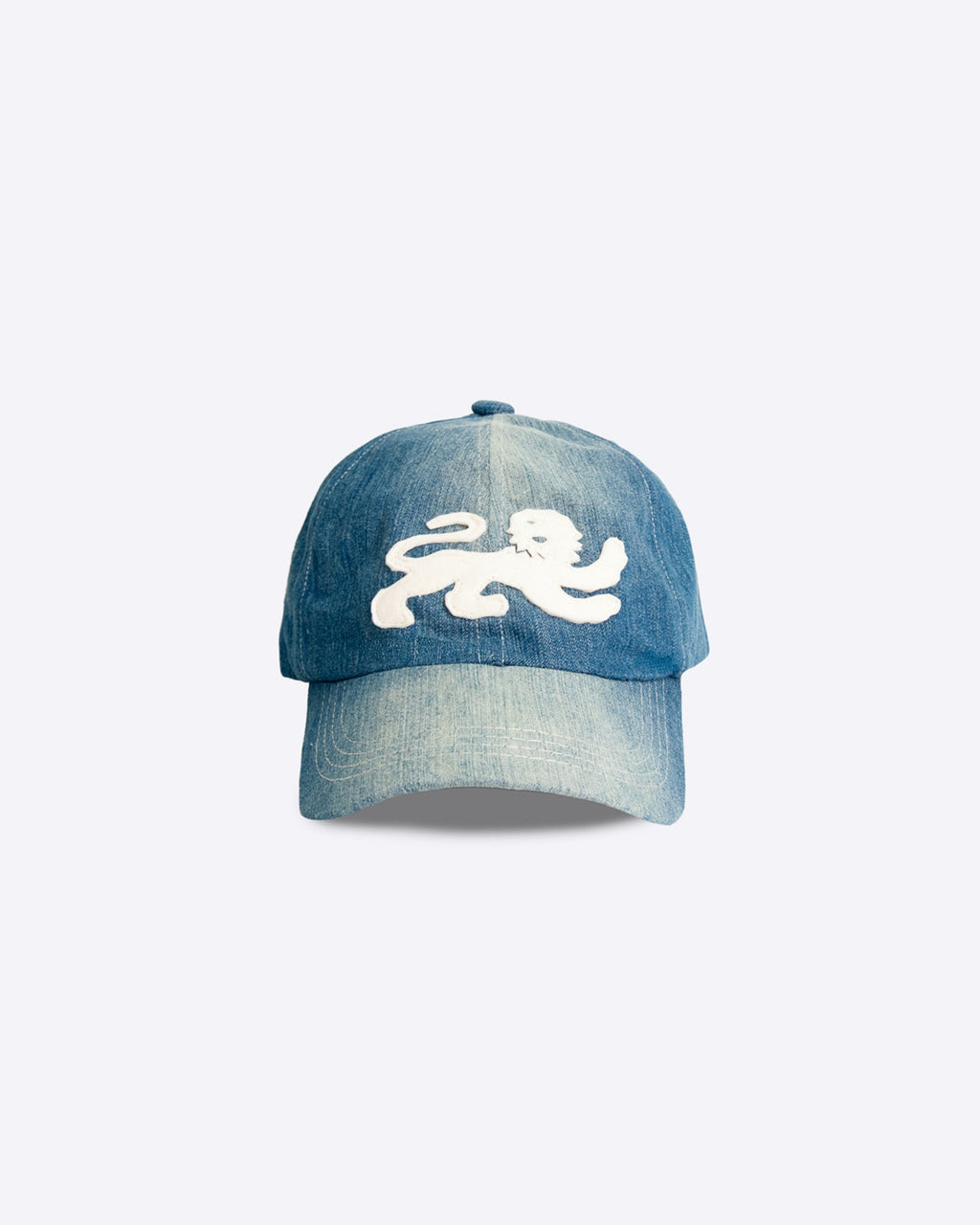 Lion Cap // Greenish Denim