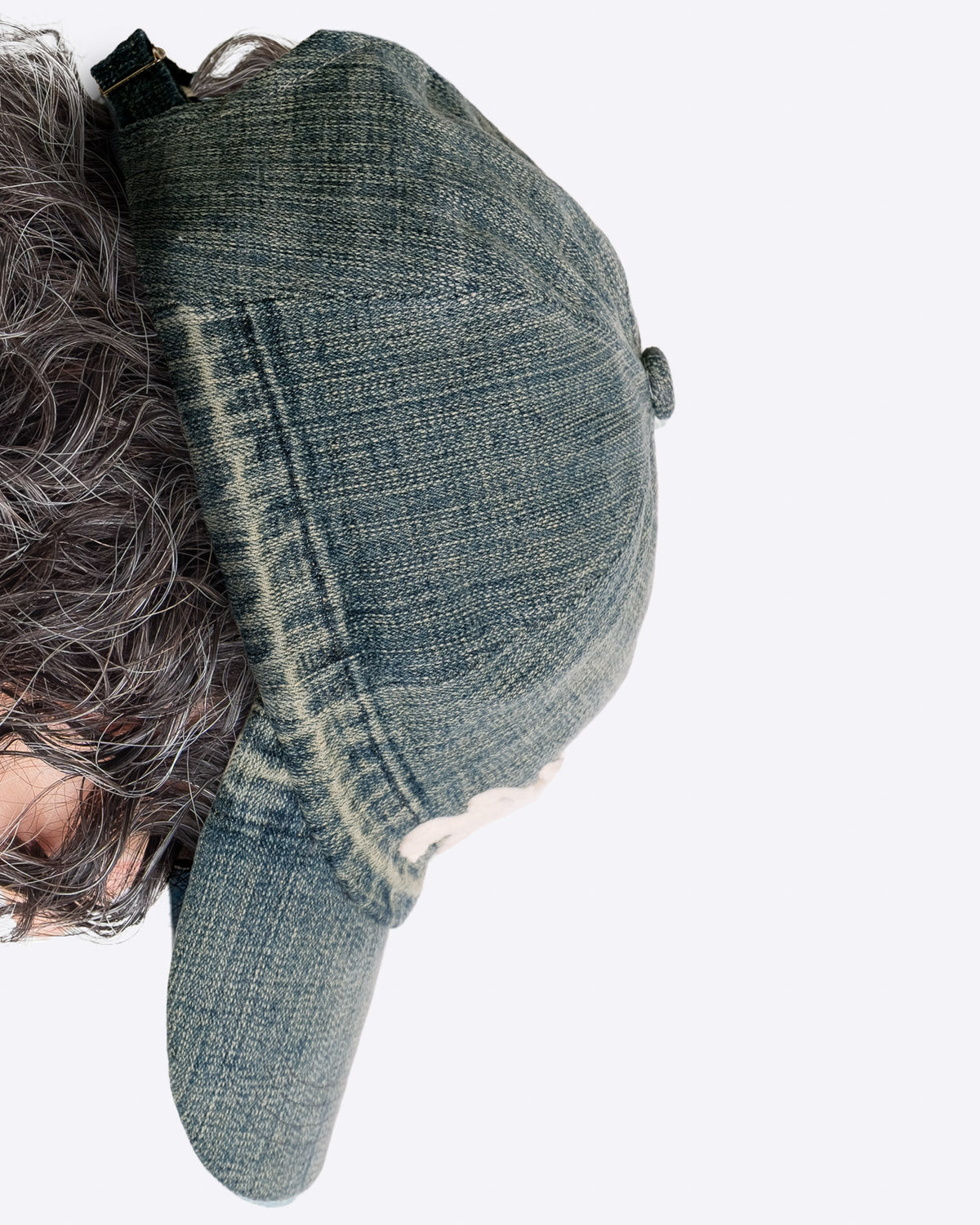 Lion Cap // Washed Denim // L