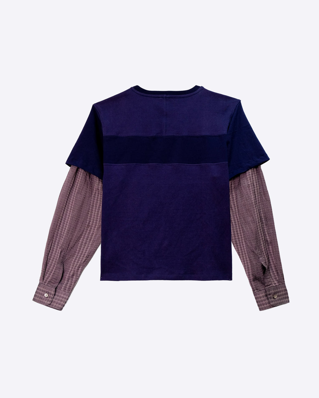 CARL // Navy & Mauve // M