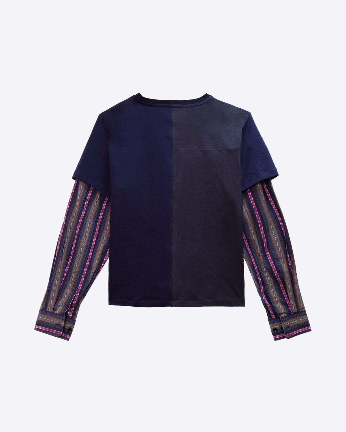 CARL // Navy & Pink // M