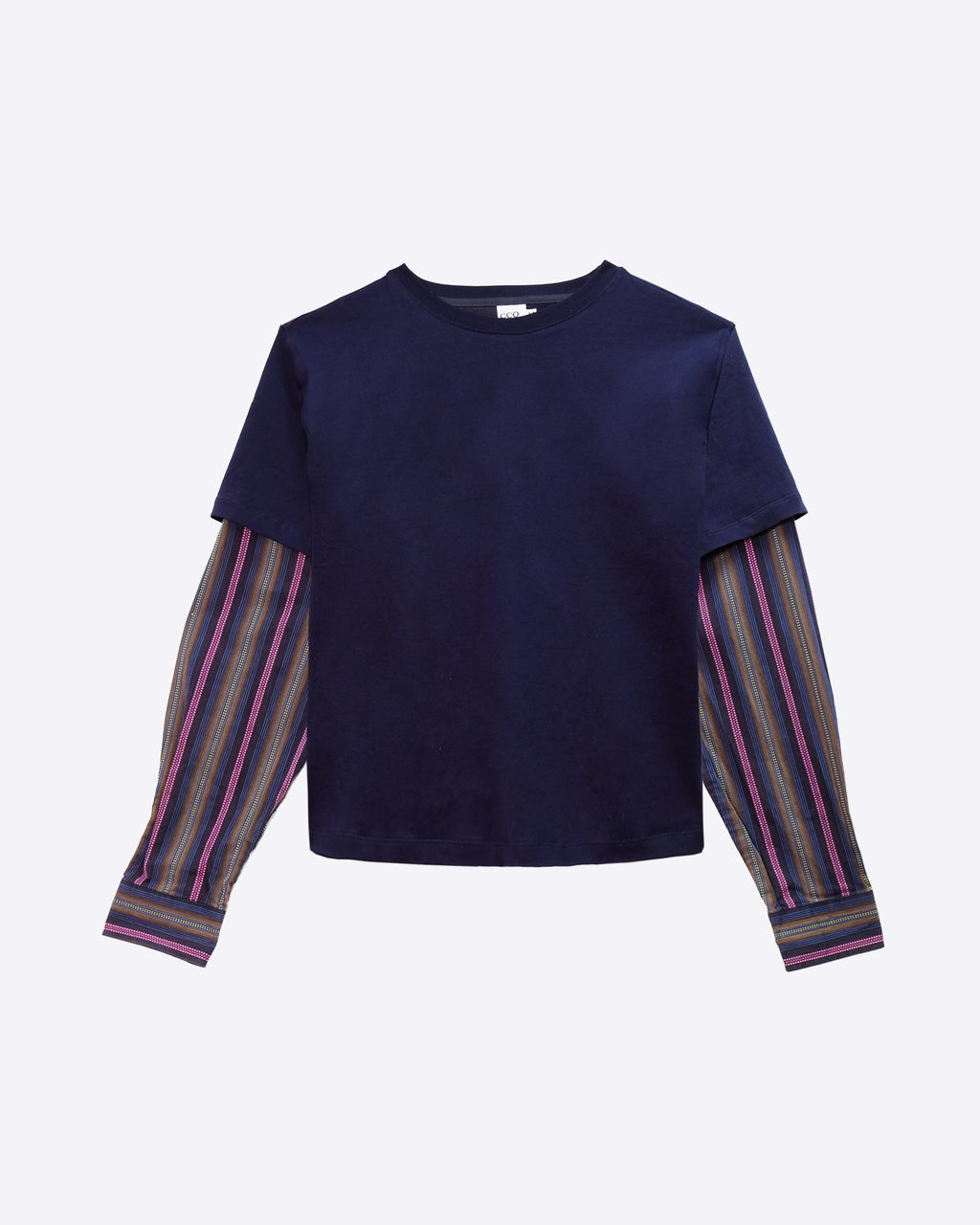 CARL // Navy & Pink // M