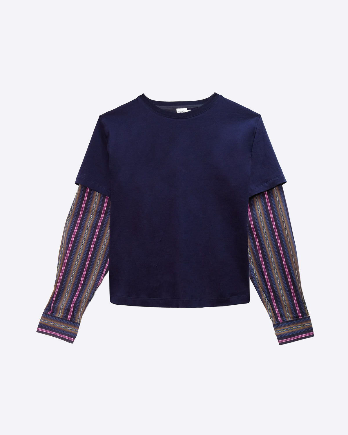 CARL // Navy & Pink // M