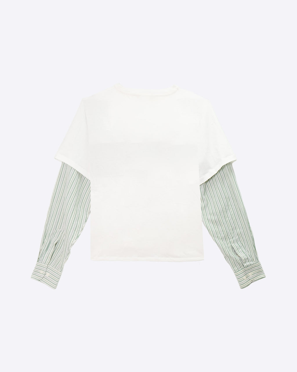 CARL // White & Green // L