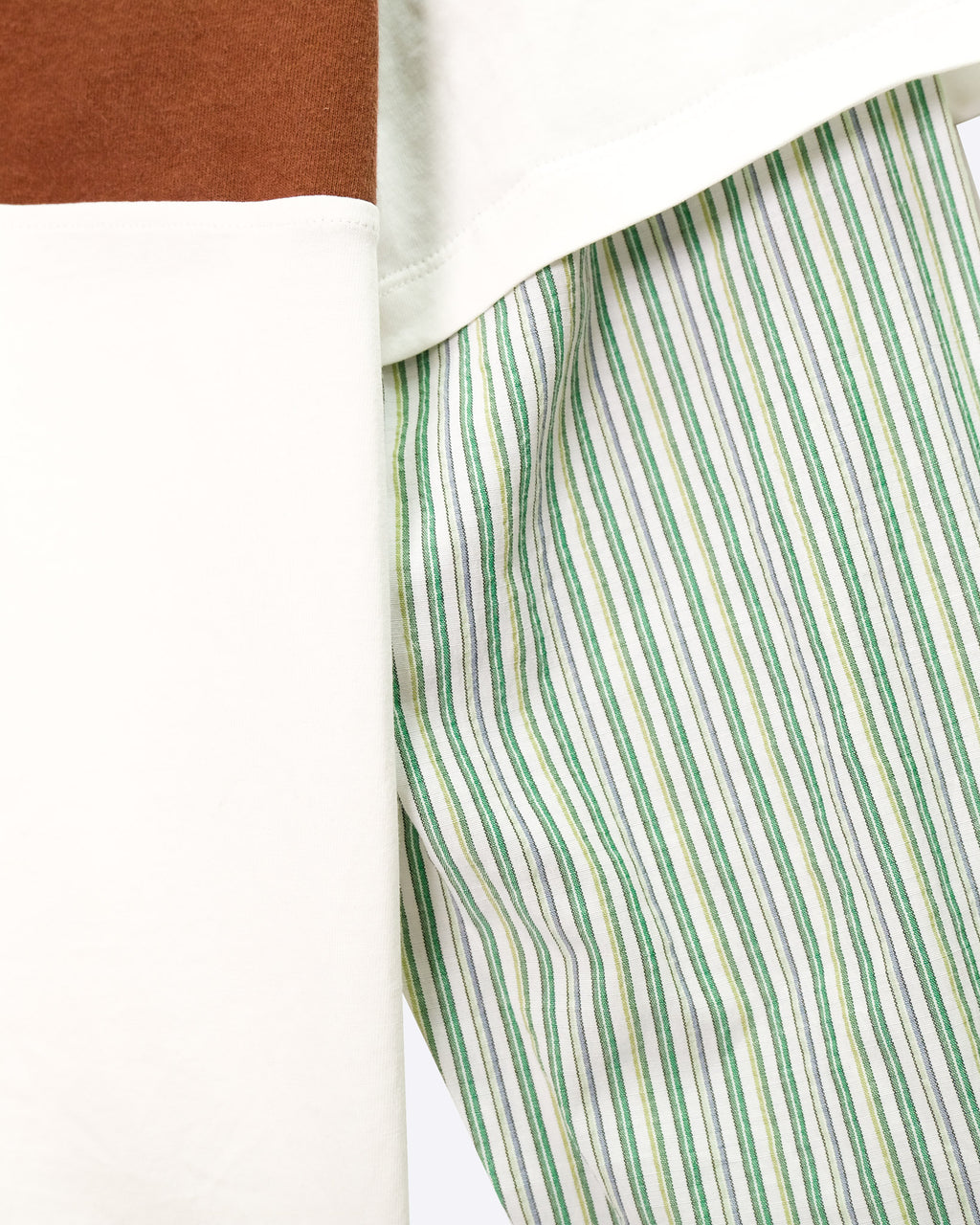 CARL // White & Green // L