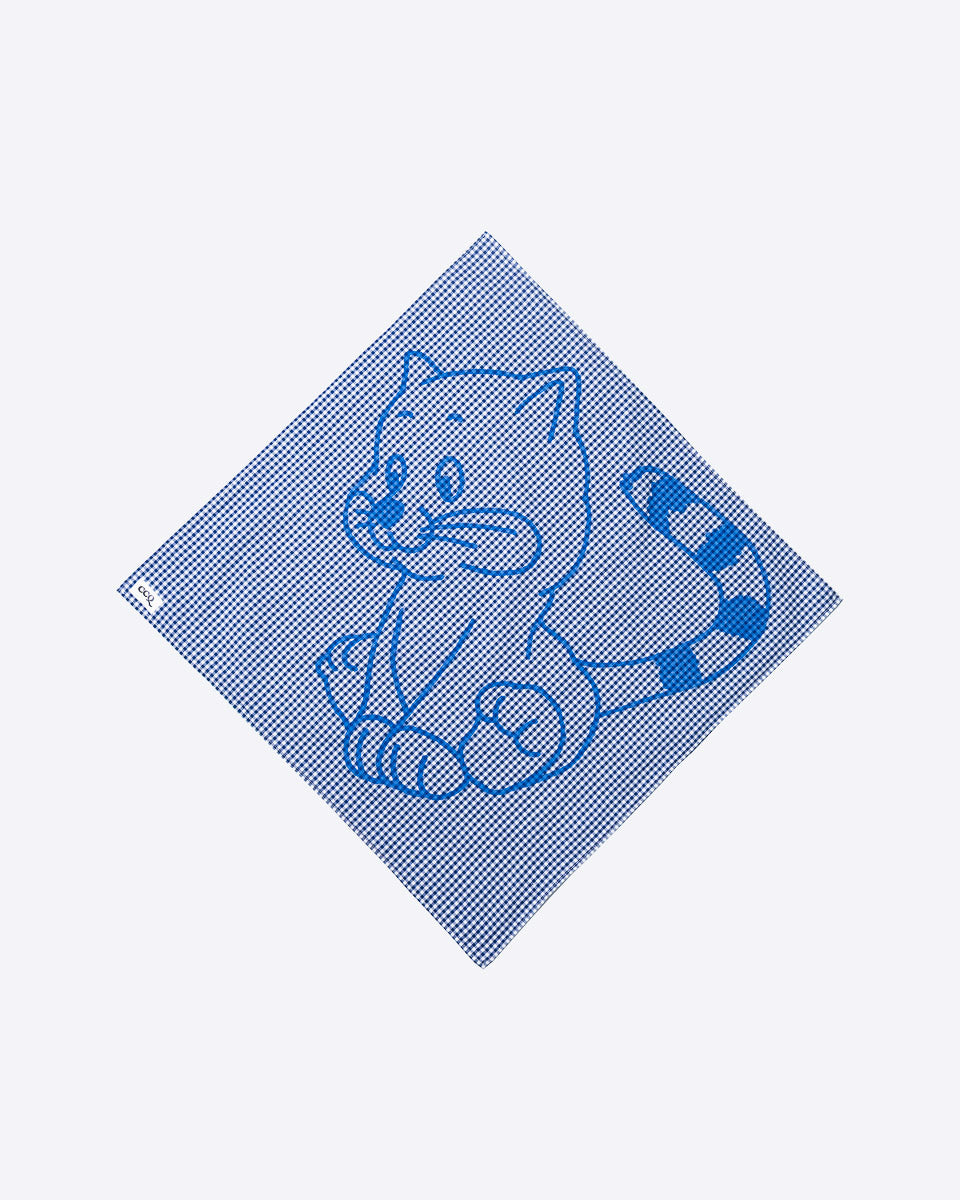 Bandana // Gingham Blue