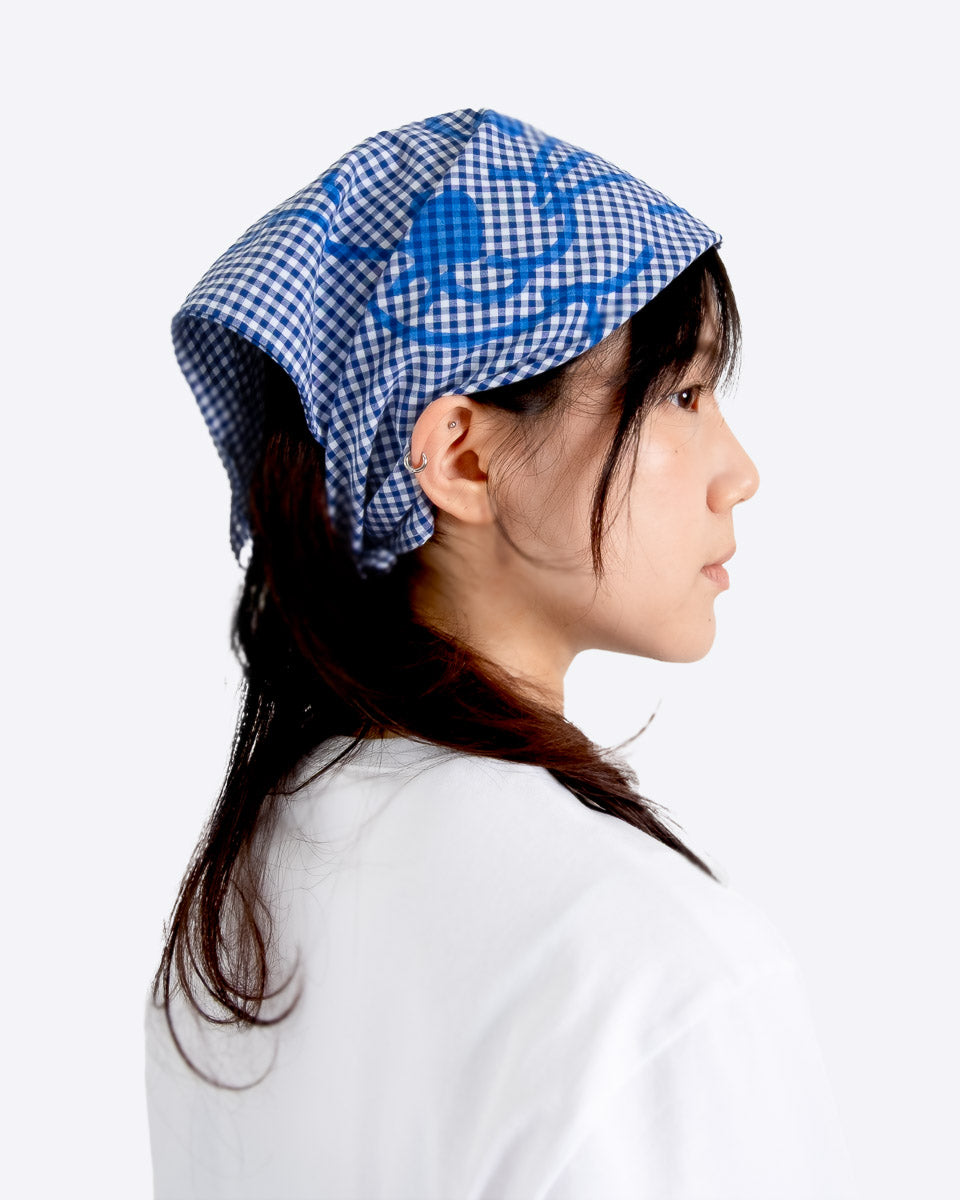 Bandana // Gingham Blue