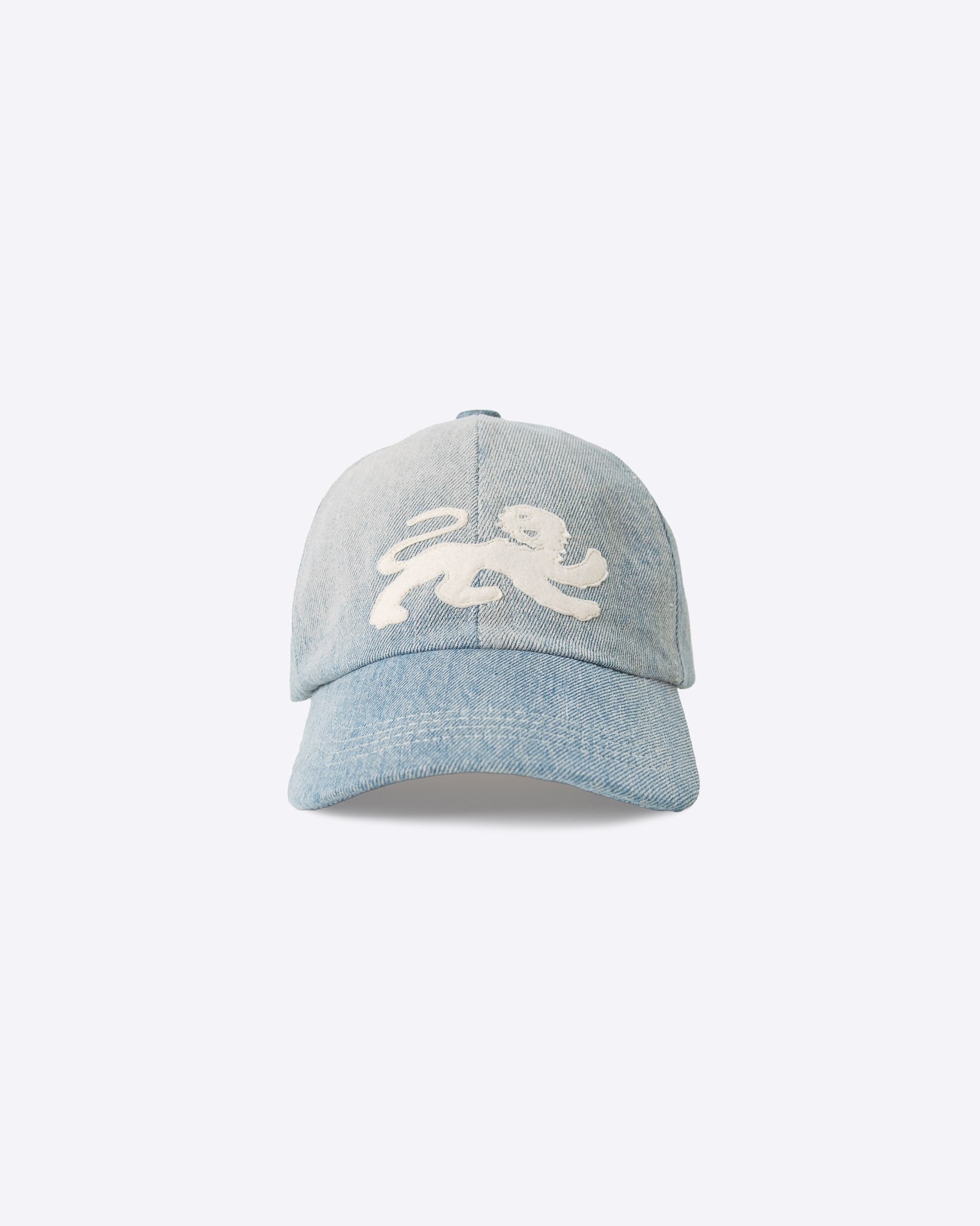 Lion Cap // Washed Denim
