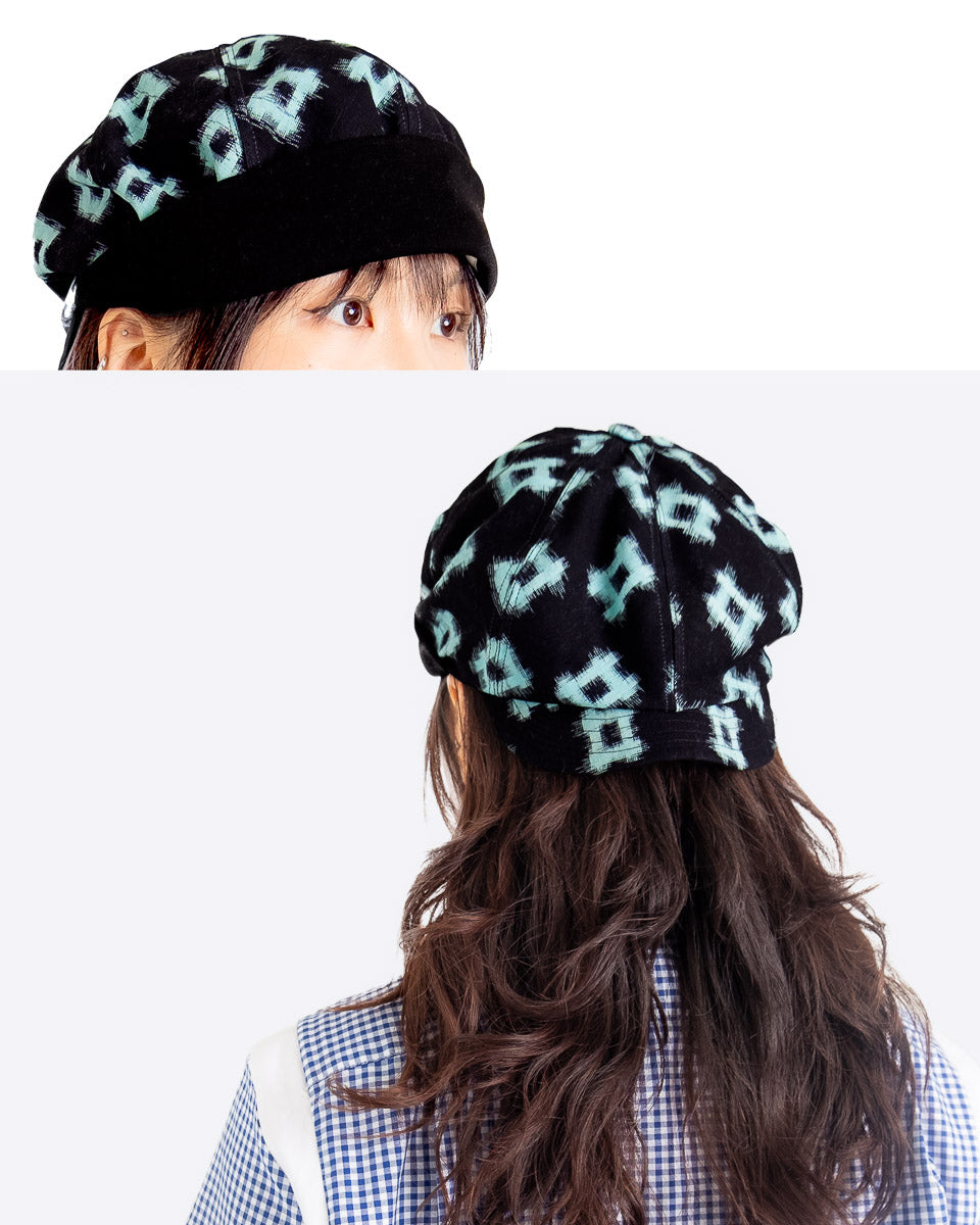 Newsboy Cap // Ikat