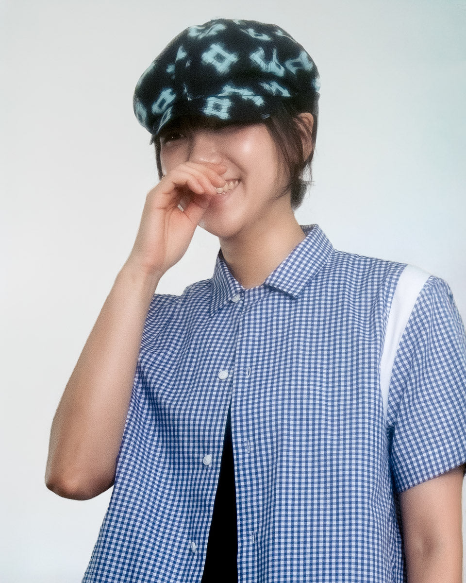 Newsboy Cap // Ikat