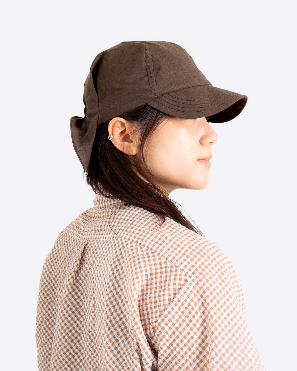 쇼트 테일 캡 // 엔슈 브라운