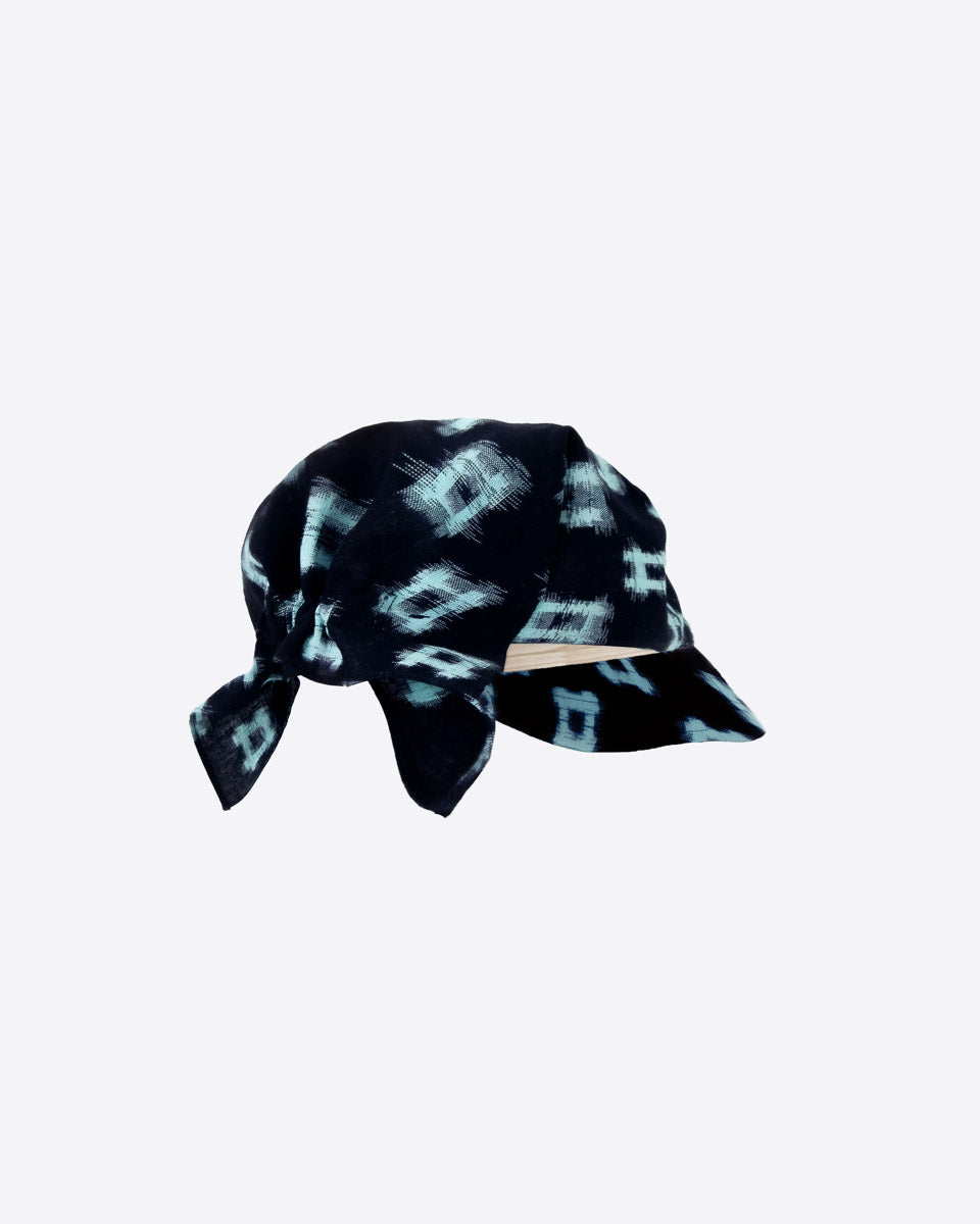 ショートテイルキャップ // 絣