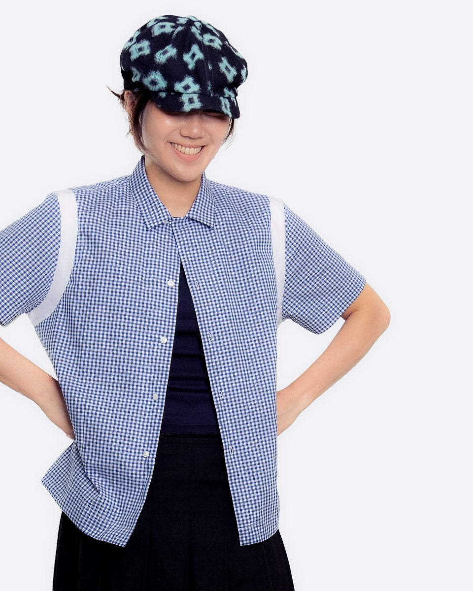 Summer Shirt // Blue Gingham