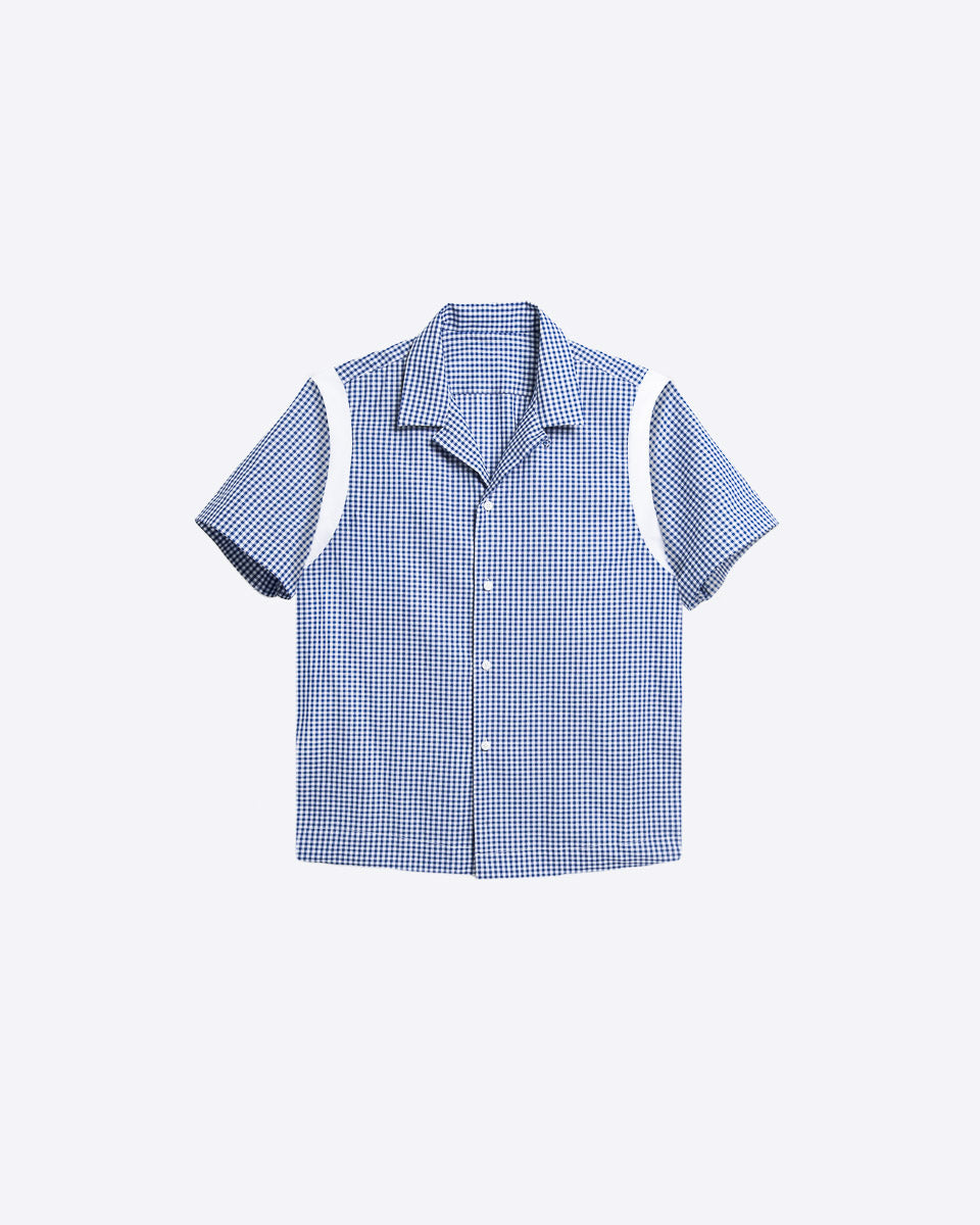 Summer Shirt // Blue Gingham
