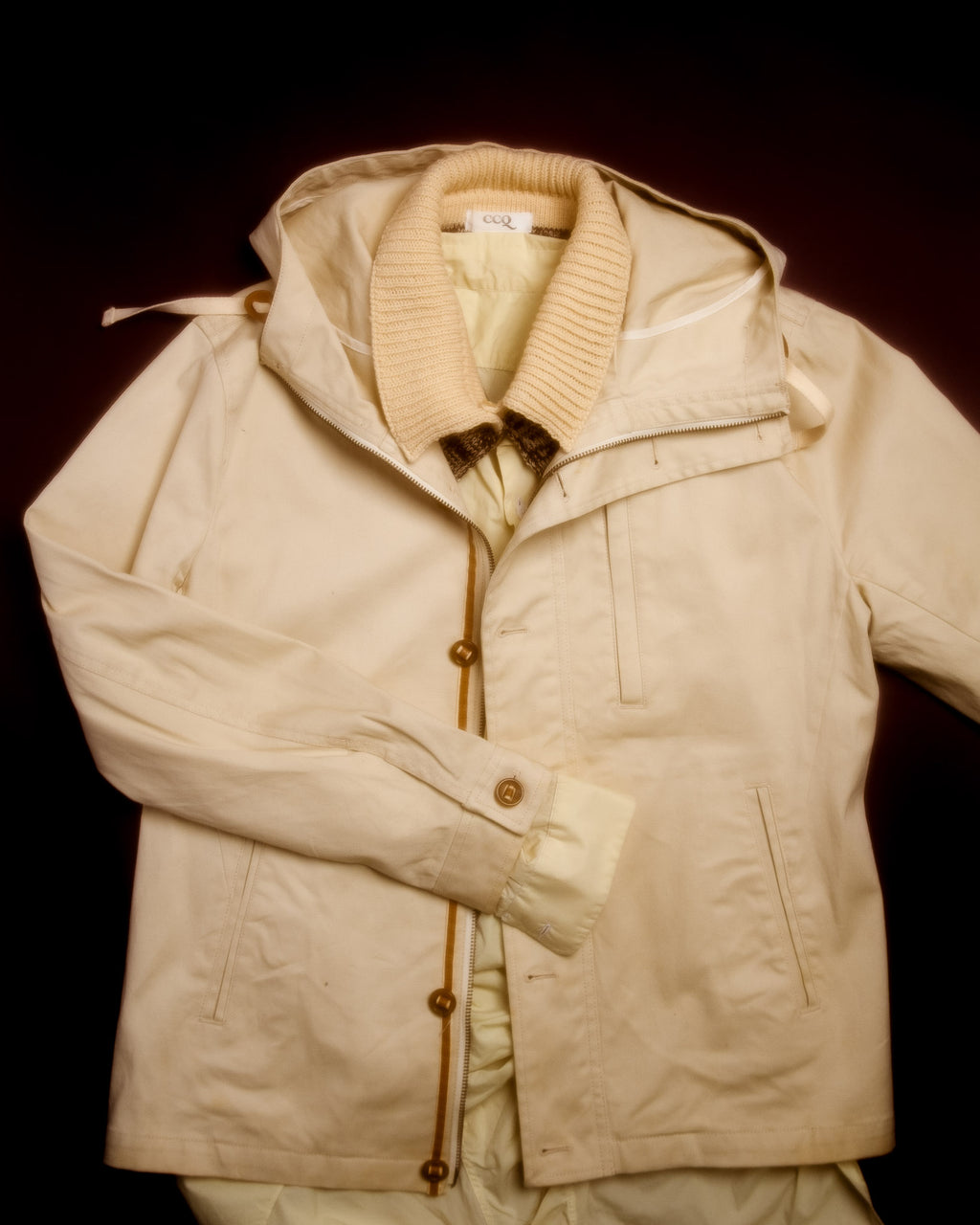 CCQ Upcycled Dark Brown Marl Collar