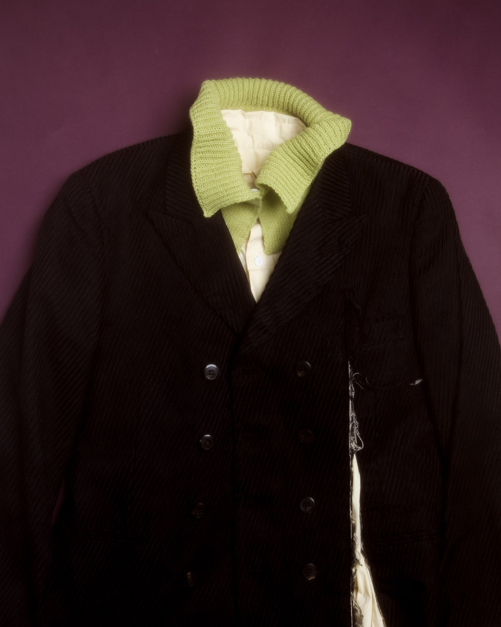 CCQ Light Green Upcycled Collar 